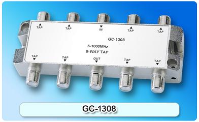 151530. GC-1308 5-1000MHz 8-way Tap