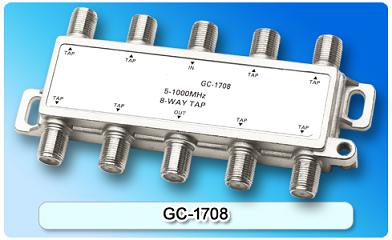 151542. GC-1708 5-1000MHz 8-way Tap