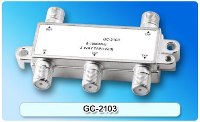 151555. GC-2103 5-1000MHz 3-way Tap