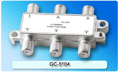 151560. GC-5104 5-1000MHz 4-way Tap
