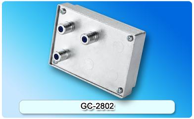151605. GC-2802 45-1000MHz 2-way Splitter