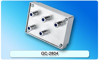 151607. GC-2804 45-1000MHz 4-way Splitter