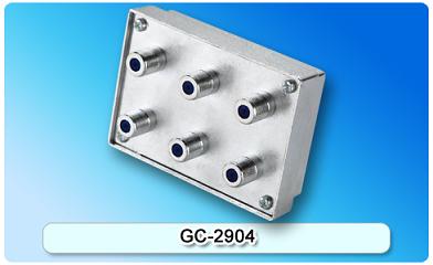 151708. GC-2904 45-1000MHz 4-way Tap