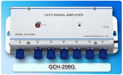 151804. GCH-206G 6-way Splitter Amplifier
