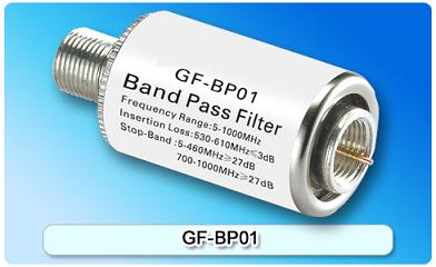 152204. GF-BP01 Band Pass Filter(5-1000MHz)
