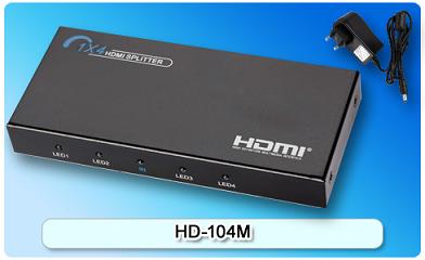 152504. HD-104M HDMI Splitter