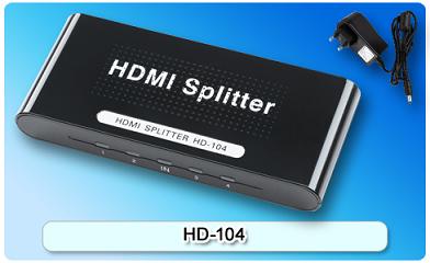 152505. HD-104 HDMI Splitter