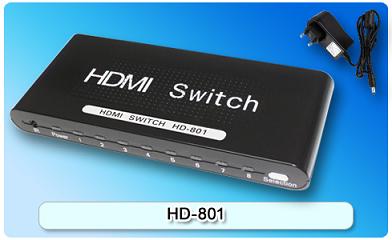 152606. HD-801 HDMI Switch