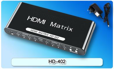 152704. HD-402 HDMI Matrix