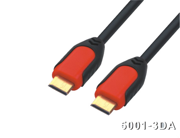 160203. Double Color Molding HDMI