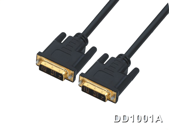 160701. DVI-D to DVI-D Cable,18+1 Single Link