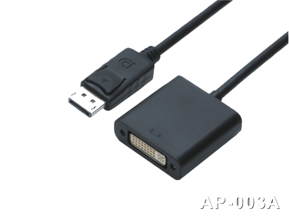 161003. Displayport Male to DVI Female