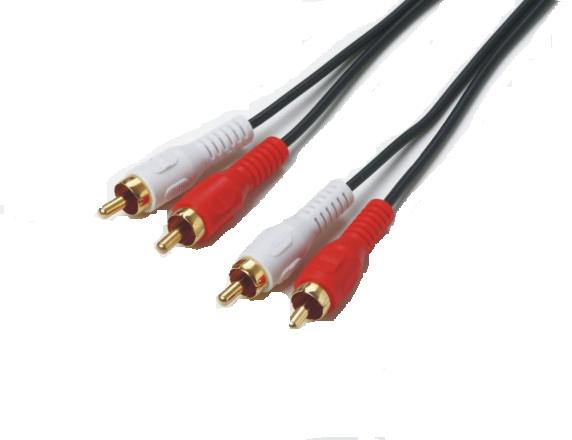 161107. 2 RCA to 2 RCA Cable 