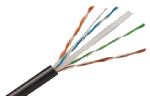 U/UTP Cat6 PE Outdoor Cable